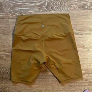 Lululemon align shorts 8” inseam- like new